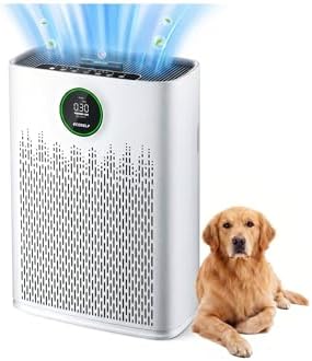 Air Purifiers for Home Large Room, Cover Up to 2400 Ft² with True HEPA Filter, HAP603