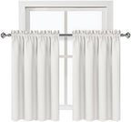 DWCN Short Ivory Blackout Curtains - Image 9