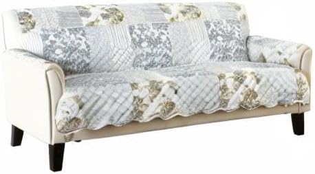 Great Bay Home Reversible Patchwork Sofa Cover - Image 5