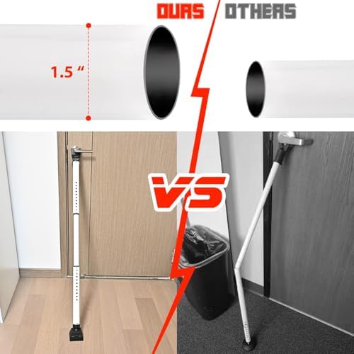 Door Security Bar Adjustable Door Jammer Door Stopper