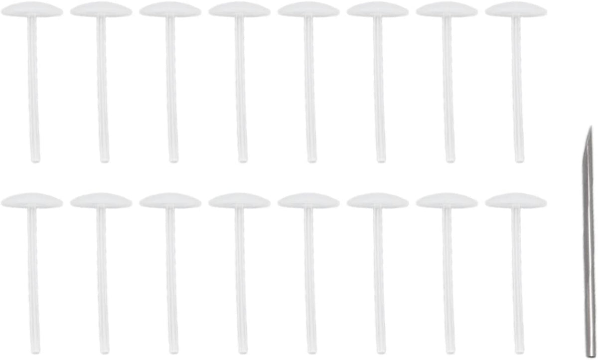 Bed Sheet Fasteners, Duvet Cover Clips Plastic Mushroom Head Design Easy to Use Cotton Surface 16 Pack for Firm Mattresses (Gray)