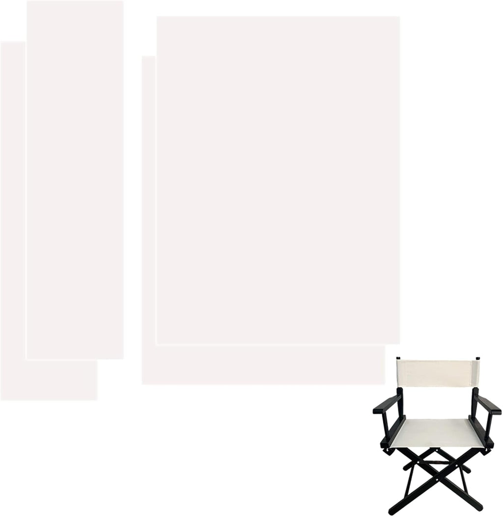 TBACW Directors Chair Canvas Replacement Covers Cloth, 2 Set (4pcs), Green