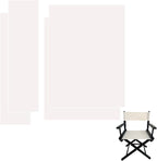 TBACW Directors Chair Canvas Replacement Covers Cloth, 2 Set (4pcs), Green