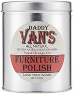 Daddy Van's All Natural Beeswax & Lavender with Sweet Orange Oil Furniture Polish - 32 Ounce Economy Size