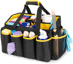 PGmoon Extra-Large Cleaning Caddy Organizer Bag with Handle