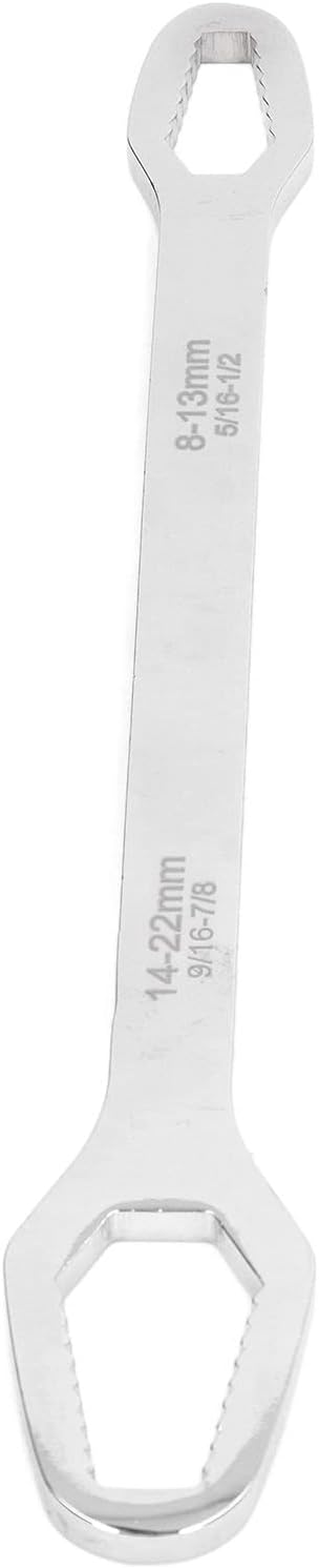 Self-Tightening Wrench, 8-22mm Double Ended