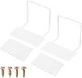uxcell 2pcs Mattress Slide Stopper 4.7" x 3.9" Mattress Retainer Bar White