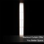 LEMOMO Brown Thermal Blackout Curtains/42 x 84 Inch/Set of 2 Panels Room - Image 3