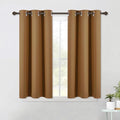 NICETOWN Sleek Blackout Curtains 45 inches Length by NICETOWN