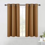 NICETOWN Sleek Blackout Curtains 45 inches Length by NICETOWN