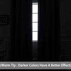 Yakamok Blackout Curtains Room Darkening Thermal Insulated Window Panels - Image 2