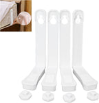 4pcs Sheet Straps, Sheet Holders,Bed Sheet Fasteners Mattress Bed Sheet Fixed Clips Holder Straps Household Supplies Heavy Duty Bed Sheet Clips Holder for Bed Sheets Sofa