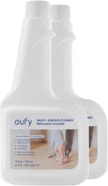eufy RoboVac Hard Floor Cleaning Solution (2 Bottles), Dilution Ratio 1:200, 473 ml, Floor Cleaner, Plant-Based,Compatible with Omni C20, X8 Pro, X10 Omni, G series, L Series