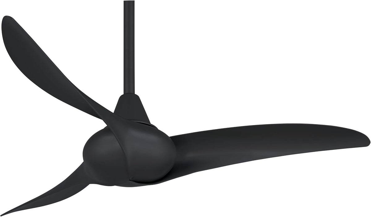 Minka-Aire F855-CL Wave 65" Ceiling Fan with Remote Control in Coal Finish