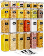 PurKeep 24-Pack Food Storage Containers Airtight
