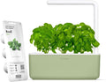 Click & Grow Smart Garden 3 Indoor Herb Garden Kit with Grow Light, Sage