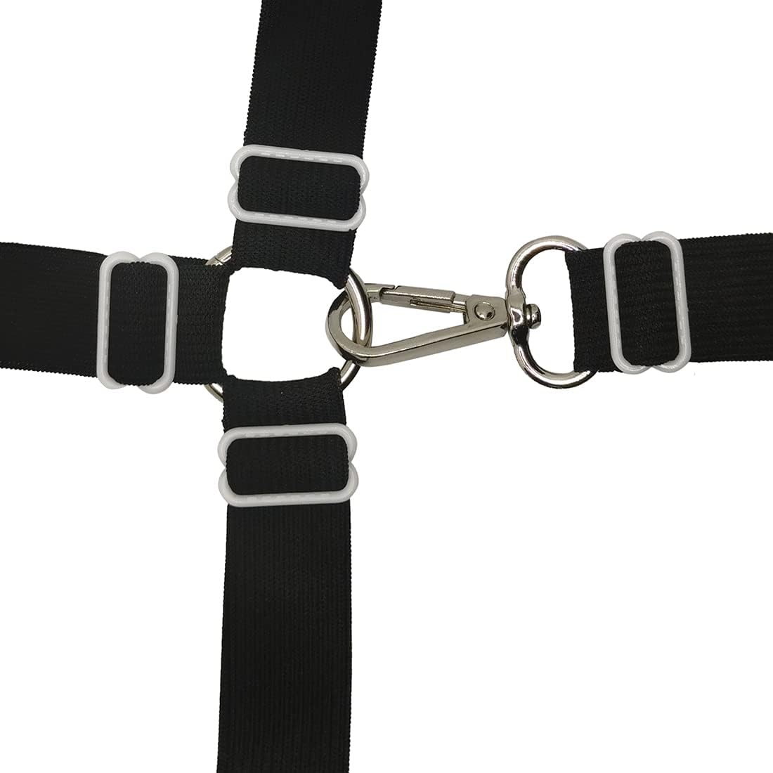 Bed Sheet Straps,Fitted Sheet Clips,Adjustable Bed Sheet Fasteners for Fitted Bed Sheets, Bed Scrunchie for Mattress Pad Covers (Black3)