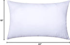 MIULEE Throw Pillow Insert Premium Pillow Stuffer Sham Rectangle Form - Image 8
