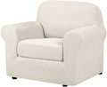 H.VERSAILTEX 2-Pieces Armchair Cover Chair Slipcovers by HVERSAILTEX