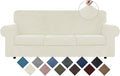 WEERRW 4 Pieces Velvet High Stretch Couch Covers by WEERRW