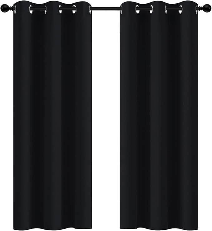 Yakamok 72 Inch Long Blackout Curtains by Yakamok