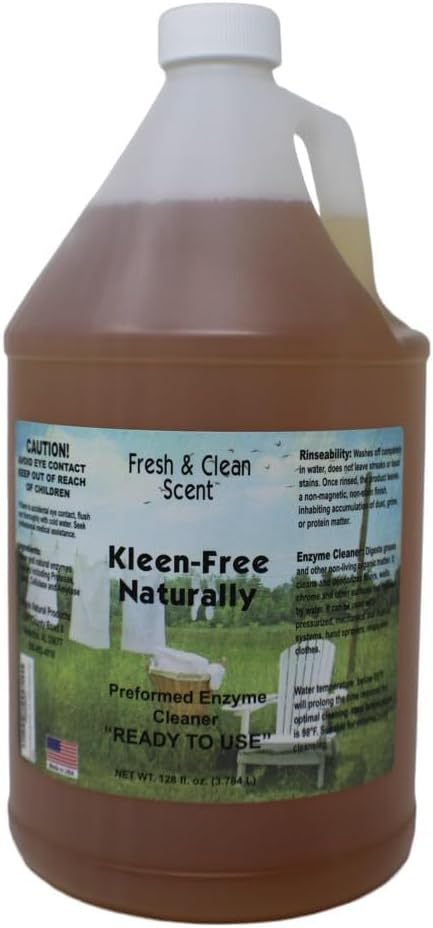 Naturally Fresh and Clean Enzyme Cleaner, Ready-To-Use, 128oz