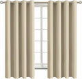 BGment Room Darkening Curtains 63 Inches Long by BGment