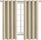 BGment Room Darkening Curtains 63 Inches Long by BGment