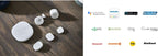SmartThings Hub 3rd Generation [GP-U999SJVLGDA] Smart Home Automation Hub Home Monitoring Smart Devices - Alexa Google Home Compatible - Zigbee, Z-Wave, Cloud to Cloud Protocols – White