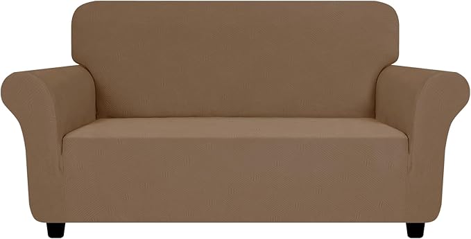 ZNSAYOTX Super Stretch Loveseat Covers, New Striped Love Seat Slipcover - Image 7
