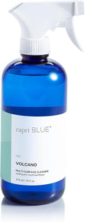 Capri Blue Volcano Multi Surface Cleaner Spray - Multi Purpose Cleaner - Cleaning Spray Safe for Countertops, Granite, & More - Vegan & Cruelty Free Cleaning Supplies (16 fl oz)