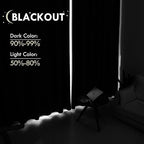 DWCN Blackout Curtains for Living Room Thermal Insulated, Energy Saving & Noise - Image 3
