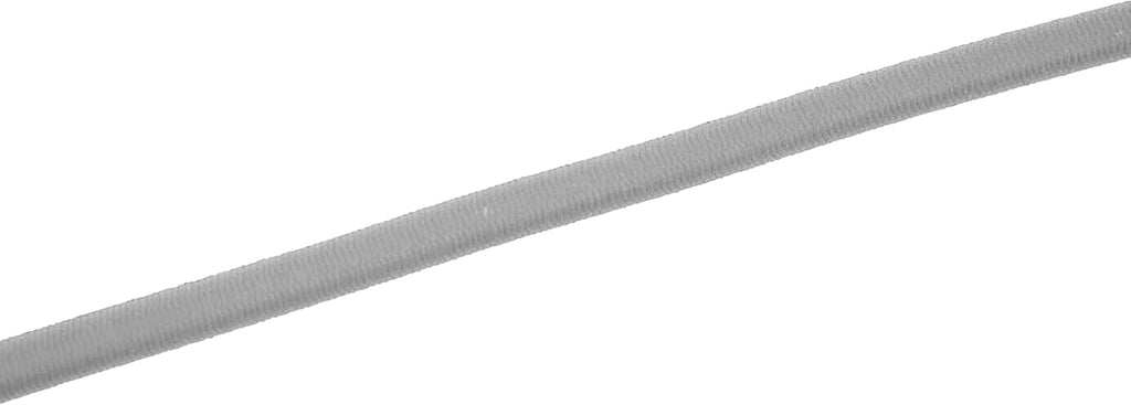 Mandala Crafts 1/8 Inch Gray Elastic Bungee Shock Cords for Kayaks