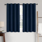 MIULEE Linen Textured Curtains Solid 100% Blackout by MIULEE