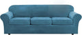 H.VERSAILTEX High Stretch Sofa Slipcover 4 Piece Cover Velvet Furniture by HVERSAILTEX