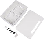 9" in-Wall Media Box in Wall Cable Management Kit Recessed TV Outlet & Network Enclosure Compatible with Roku, Apple TV, Fire Stick, Fits 16" Stud Bay