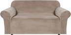 H.VERSAILTEX Stretch Velvet Loveseat Covers by HVERSAILTEX