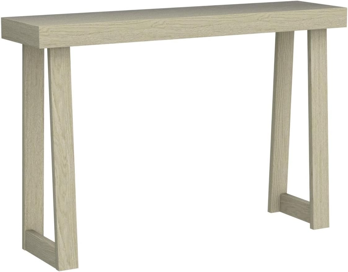 Plank+Beam Classic Console Table, 46 Inch, Seashell