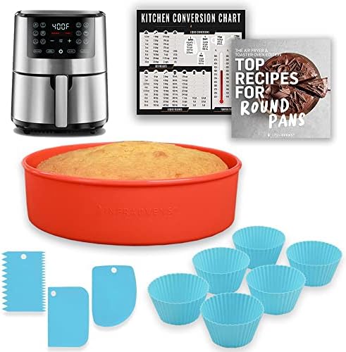 INFRAOVENS Silicone Air Fryer Baking Set for Ninja AF141 5 Qt