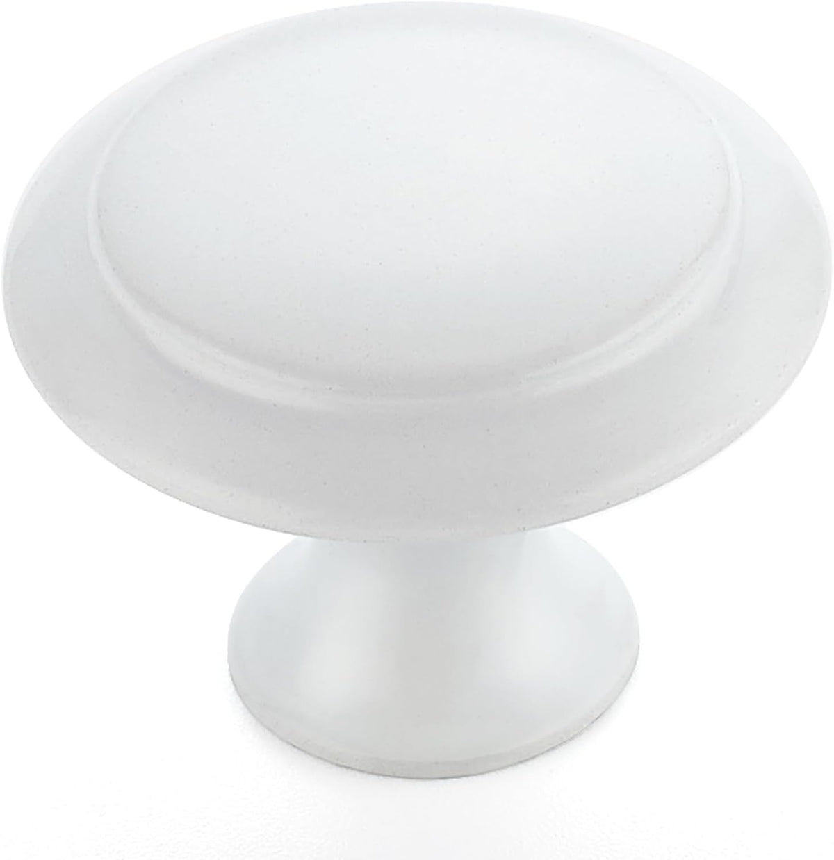 Ravinte White Cabinet Knobs Kitchen Pulls 1-1/4 Inch 10 Pack