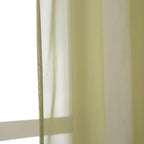 NICETOWN Sheer Window Curtains Green - Image 3