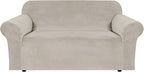 H.VERSAILTEX Stretch Velvet Loveseat Covers by HVERSAILTEX