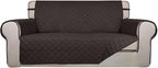 PureFit Reversible Quilted Sofa Cover, Water Resistant Furniture Protector by PureFit
