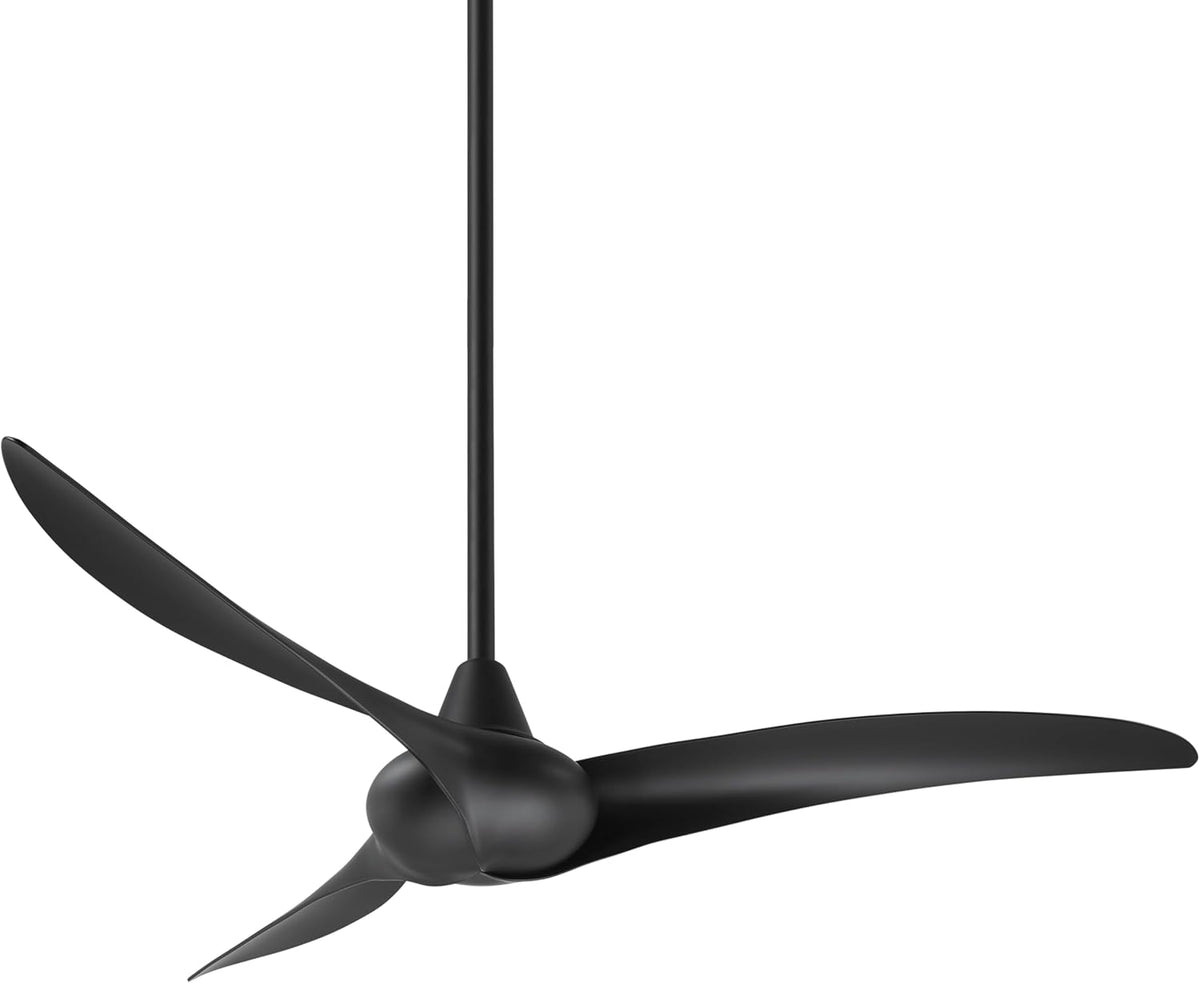 Minka-Aire F855-CL Wave 65" Ceiling Fan with Remote Control in Coal Finish