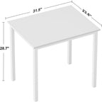 Need Small Computer Desk for Home Office 31.5 Inch Gaming Desk White
