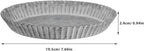 Yardwe Vintage Iron Flower Pot Saucer 7.7 Inch Metal Plant Water Catcher Tray for Indoor Outdoor Garden Plant Container Accessories