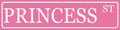 Princess Room Decor For Girls Bedroom Pink Princess St Vintage Metal Tin Sign Girly Decor Funny Street Signs For Bedroom Princess Street Sign Y2k Wall Decor Poster Little Girls Room Accessories 4x16 In