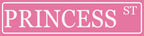 Princess Room Decor For Girls Bedroom Pink Princess St Vintage Metal Tin Sign Girly Decor Funny Street Signs For Bedroom Princess Street Sign Y2k Wall Decor Poster Little Girls Room Accessories 4x16 In