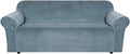 H.VERSAILTEX Stretch Velvet Sofa Covers by HVERSAILTEX
