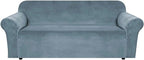 H.VERSAILTEX Stretch Velvet Sofa Covers by HVERSAILTEX